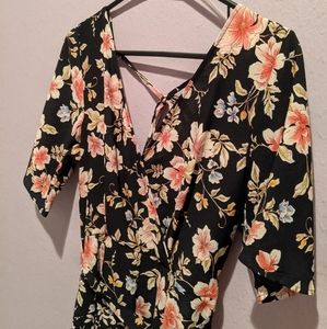 Floral Romper